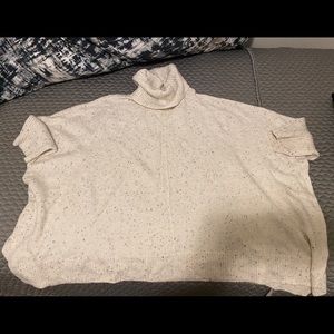Loft poncho sweater